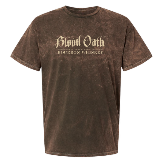Blood Oath Bourbon Mineral Wash Tee – Hound Dog