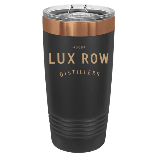 Lux Row Distillers Black & Copper Polar Camel Tumbler – 20 oz.